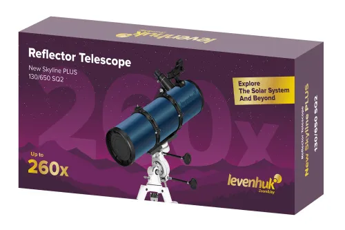 photograph Levenhuk New Skyline PLUS 130/650 SQ2 Telescope,  2
