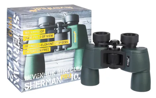 photo Levenhuk Sherman PRO 10x42 Binoculars,  9