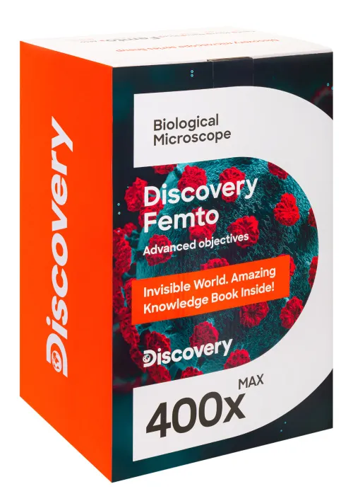 picture Levenhuk Discovery Femto Polar digital microscope with book,  13