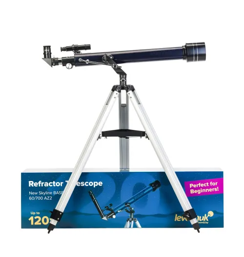 picture Levenhuk New Skyline BASE 60/700 AZ2 Telescope,  2