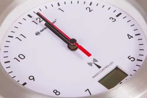 photograph Bresser MyTime Bath Waterproof Wall Clock, white,  4