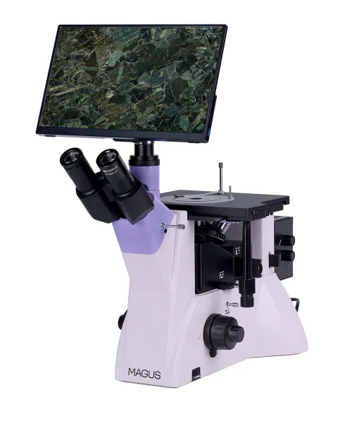 photo MAGUS Metal VD700 BD LCD Metallurgical Inverted Digital Microscope,  3
