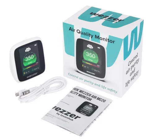 photograph Levenhuk Wezzer Air MC20 Air Quality Monitor,  2