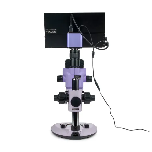 photograph MAGUS Stereo D8T LCD PLUS Digital Stereomicroscope,  8