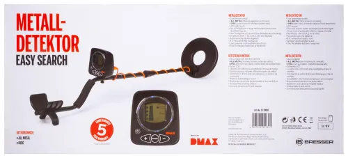 photograph DMAX Easy Search Metal Detector,  11