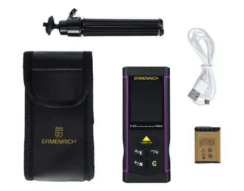 photo Ermenrich PRO LR100 Laser Meter, with camera,  2