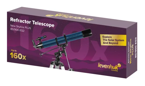 photo Levenhuk New Skyline PLUS 80/900 EQ2 Telescope,  2