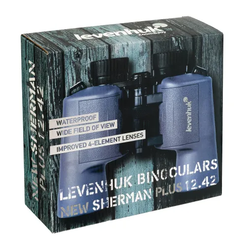 image Levenhuk New Sherman PLUS 12x42 Binoculars,  13
