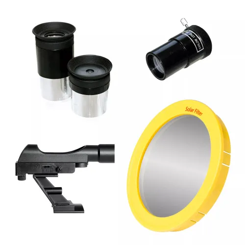 picture Bresser Polaris-II AR-102/600 EQ-3 AT-3 Telescope with solar filter,  5