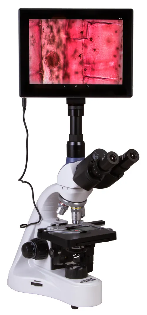image Levenhuk MED D10T LCD Digital Trinocular Microscope,  5