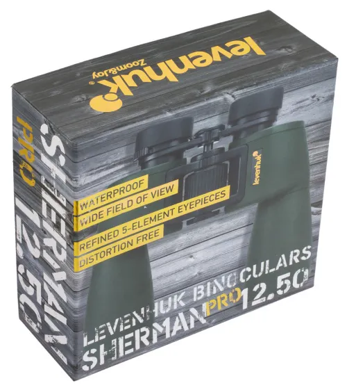 image Levenhuk Sherman PRO 12x50 Binoculars - Exhibition Item,  8