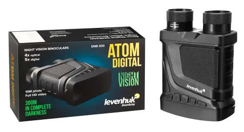 picture Levenhuk Atom Digital DNB200 Night Vision Binoculars - Exhibition Item,  3