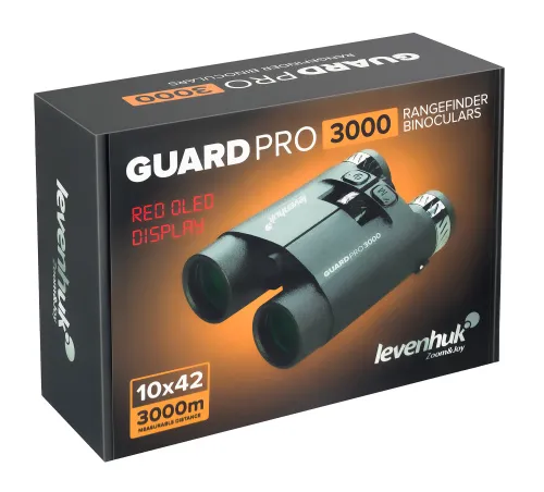 photograph Levenhuk Guard PRO 3000 Rangefinder Binoculars,  12
