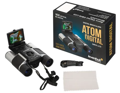 photo Levenhuk Atom Digital DB10 LCD Binoculars - Exhibition Item,  2