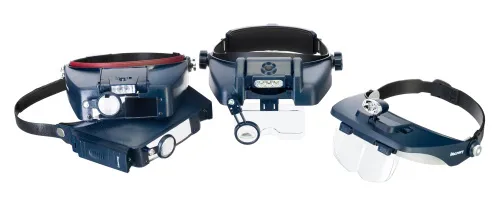 photo Levenhuk Discovery Crafts DHD 20 Head Magnifier - Exhibition Item,  2
