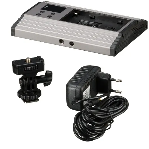 photograph Bresser PT Pro 15B bi-colour LED Video Light with Case,  5