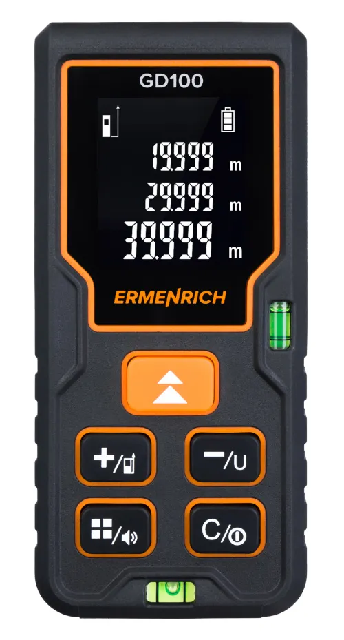 photograph Ermenrich Reel PLUS GD100 Laser Meter,  3