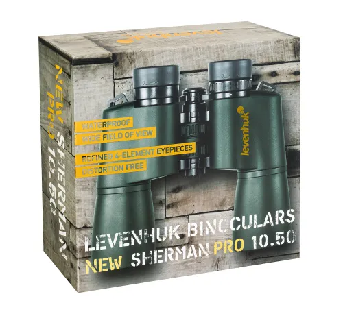 image Levenhuk New Sherman PRO 10x50 Binoculars,  13
