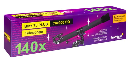 image Levenhuk Blitz 70 PLUS Telescope - Exhibition Item,  12