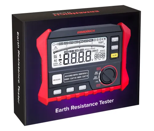 picture Ermenrich Ping ET60 Earth Resistance Tester,  8
