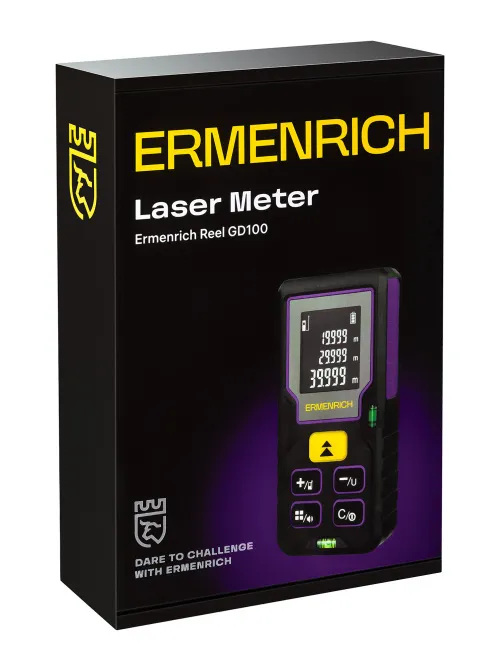 photograph Ermenrich Reel PLUS GD100 Laser Meter,  7