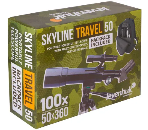 image Levenhuk Skyline Travel 50 Telescope,  15