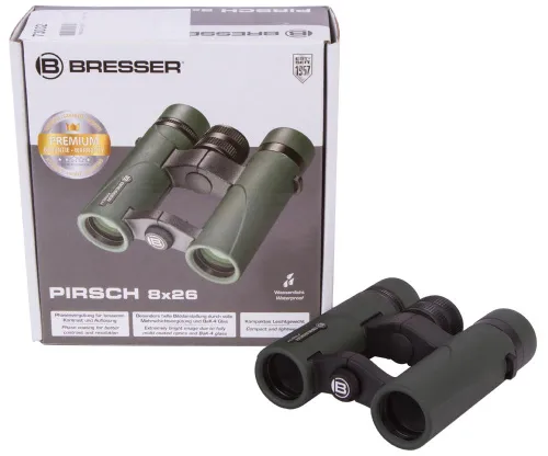 photo Bresser Pirsch 8x26 Binoculars,  10