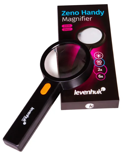 photograph Levenhuk Zeno Handy ZH37 Magnifier,  2