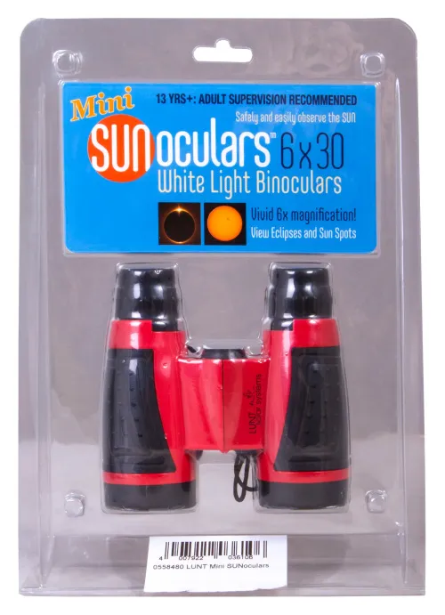 picture LUNT Mini SUNoculars 6x30 Solar Binoculars,  3