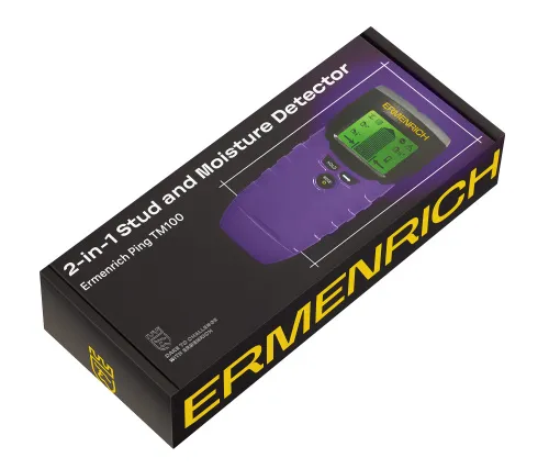 image Ermenrich Ping TM100 2-in-1 Stud and Moisture Detector,  7