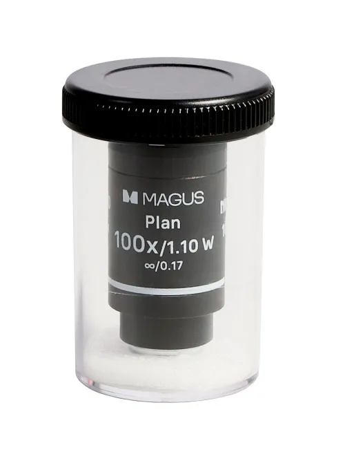 picture MAGUS 100PL60 W Plan 100х/1.10 ∞/0.17 H60mm Objective,  5