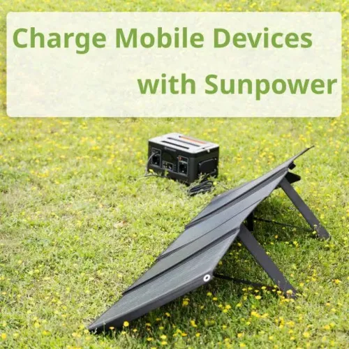 image Bresser Mobile Solar Charger 120 Watt with USB,  4