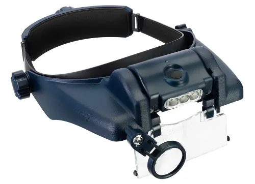 image Levenhuk Discovery Crafts DHR 10 Head Rechargeable Magnifier,  5