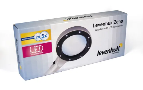 image Levenhuk Zeno 400 LED Magnifier, 2/4x, 88/21mm, Metal,  2
