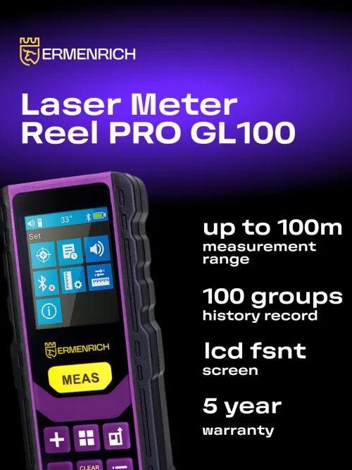 image Ermenrich Reel PRO GL100 Laser Meter,  8