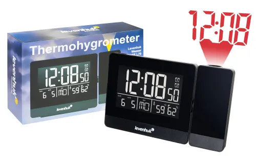 image Levenhuk Wezzer BASE L70 Thermometer with projector and clock,  2