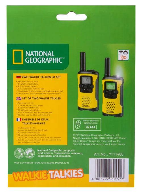 picture Bresser National Geographic FM Walkie Talkie Set,  12