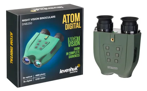 picture Levenhuk Atom Digital DNB250 Night Vision Binoculars - Exhibition Item,  3