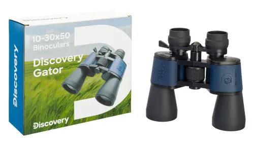photograph Levenhuk Discovery Gator 10–30x50 Binoculars,  11