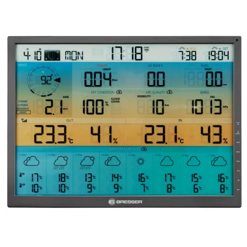 image Bresser 7-in-1 8-Day 4CAST Wi-Fi Weather Center,  4