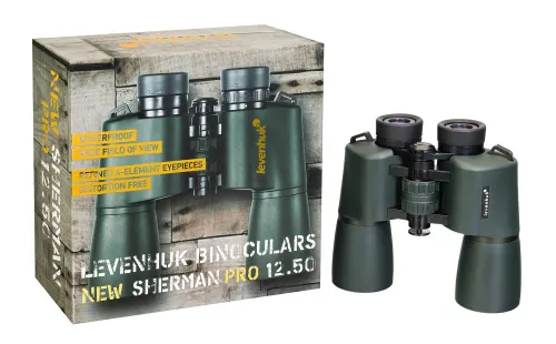 photo Levenhuk New Sherman PRO 12x50 Binoculars,  5