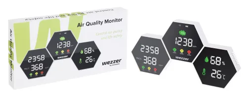 picture Levenhuk Wezzer Air PRO DM50 Air Quality Monitor,  3