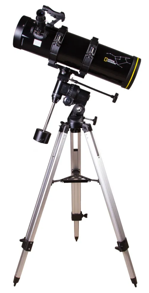 photograph Bresser National Geographic 130/650 EQ Telescope,  2