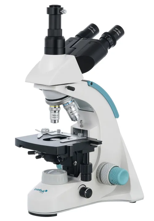 photo Levenhuk 950T DARK Trinocular Microscope,  3