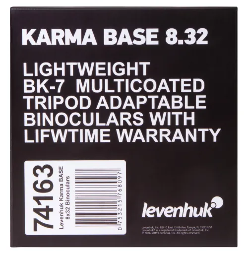 photograph Levenhuk Karma BASE 8x32 Binoculars - Exhibition Item,  16