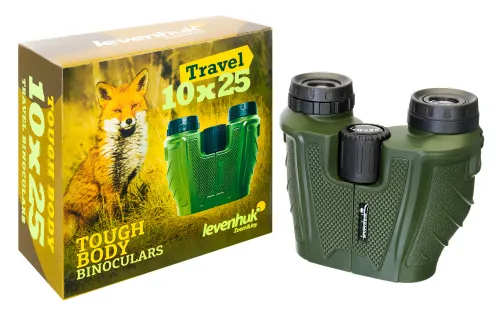 photograph Levenhuk Travel 10x25 Binoculars,  11