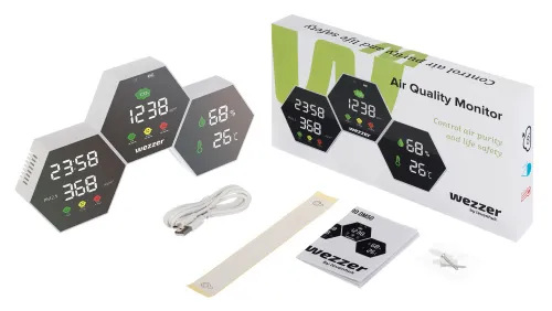 picture Levenhuk Wezzer Air PRO DM50 Air Quality Monitor,  2