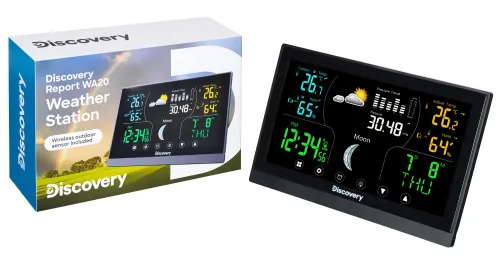 photograph Levenhuk Discovery Report WA20 Weather Station,  2