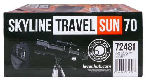 image Levenhuk Skyline Travel Sun 70 Telescope,  19
