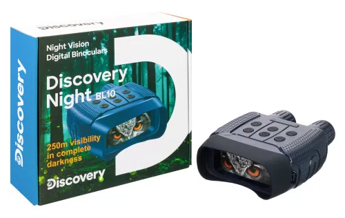 photograph Levenhuk Discovery Night BL10 Digital Night Vision Binoculars with Tripod,  3